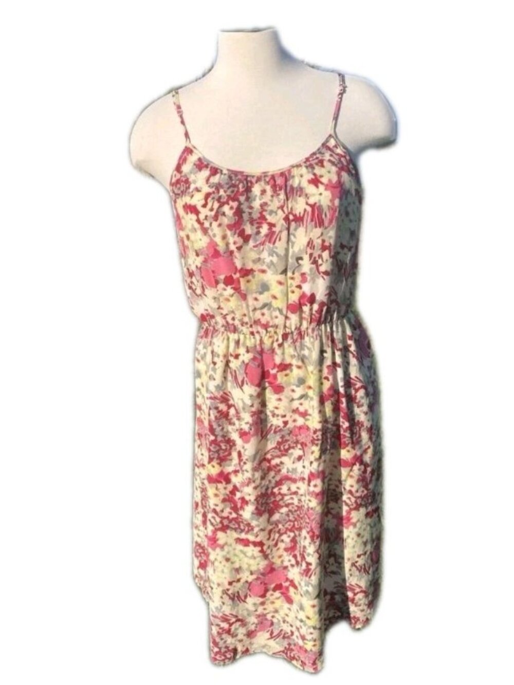 Banana Republic Dress Women's Flare Lined Multicolored Casual size PXS
